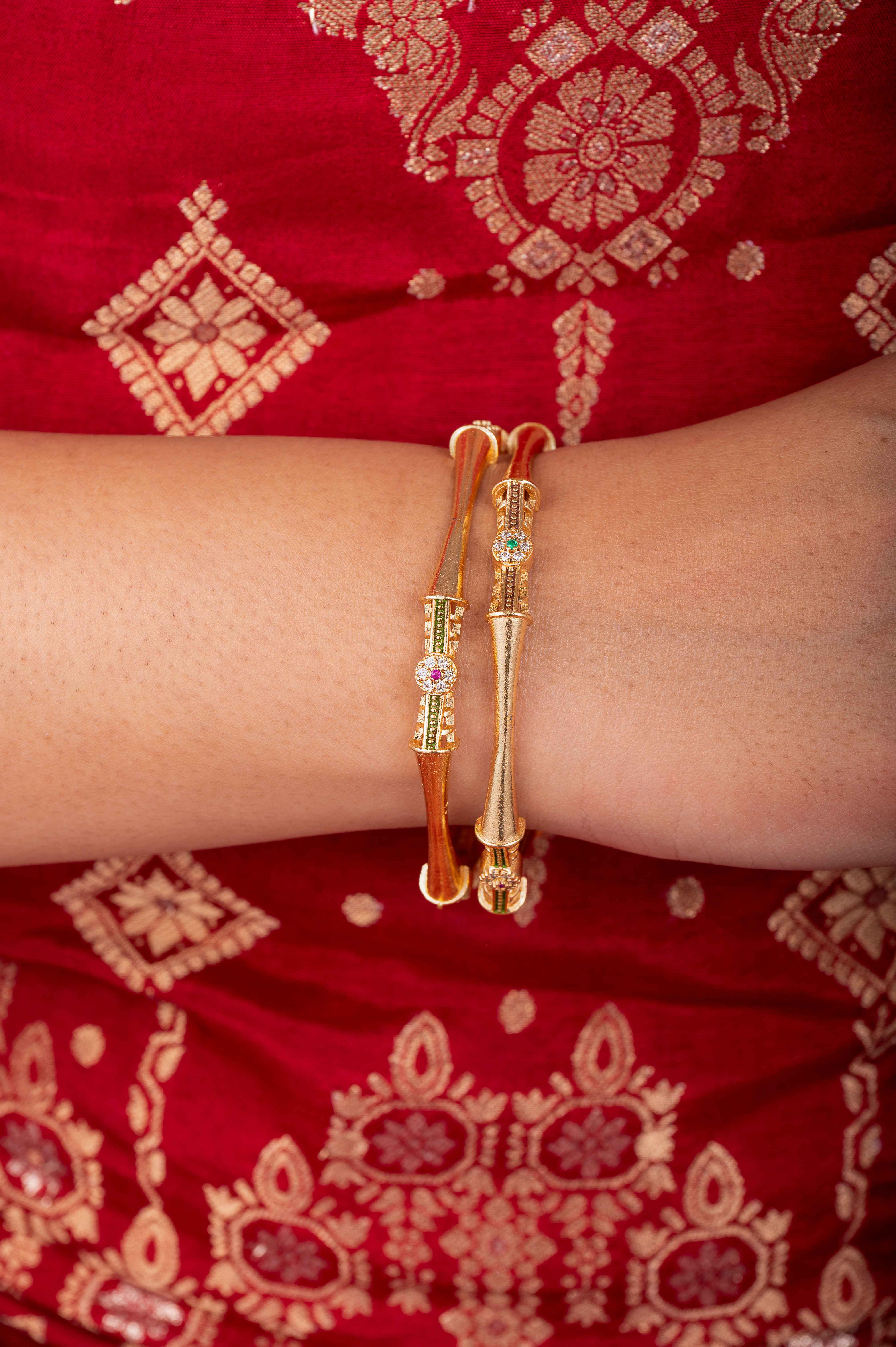 Brevya Bangles-Zukiie Jewels