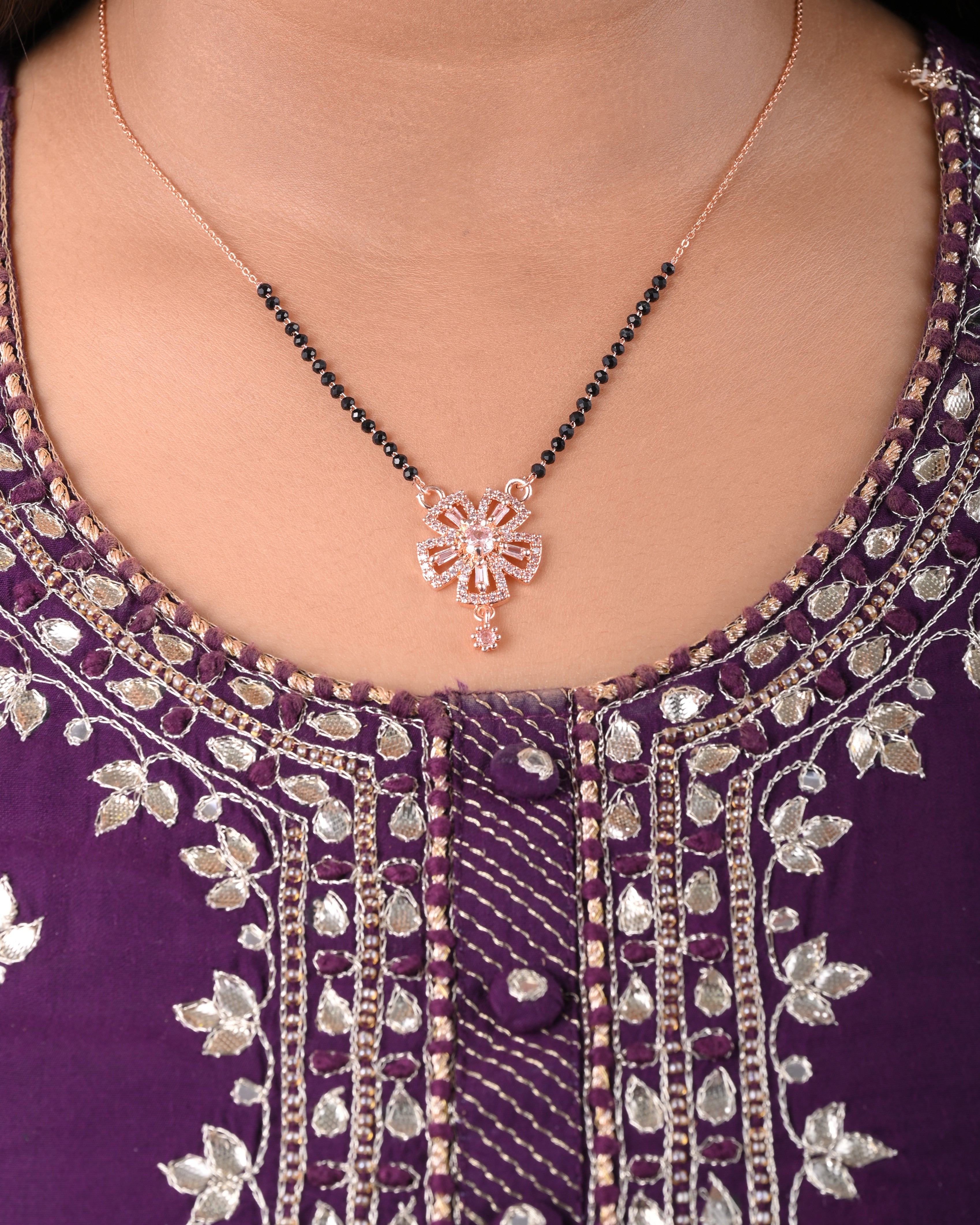 Dhruva Mangalsutra by Zukiie Jewels