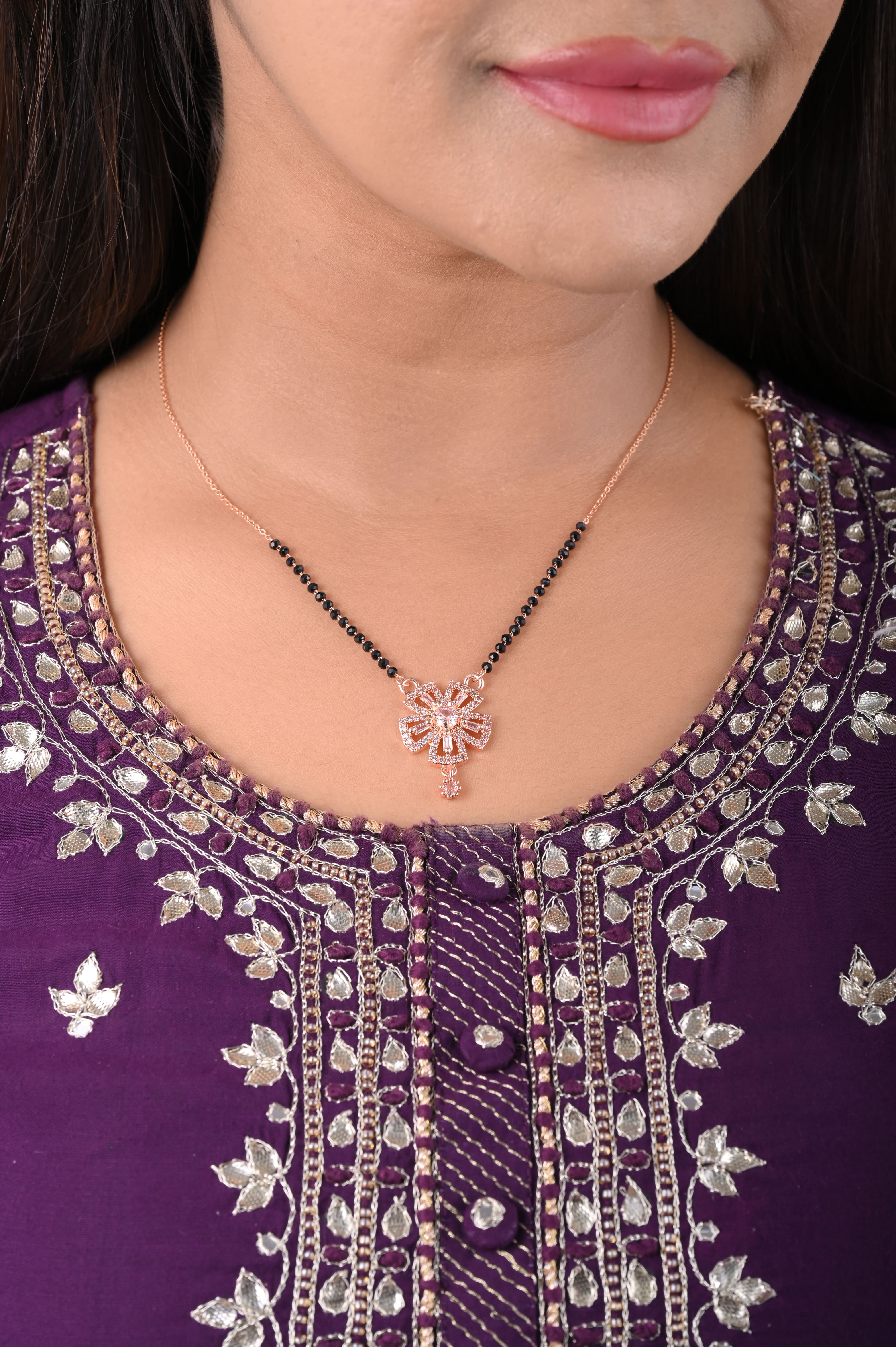 Dhruva Mangalsutra by Zukiie Jewels