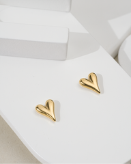 Heart Beat Earrings-Zukiie Jewels
