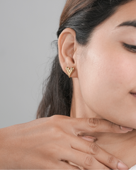 Heart Beat Earrings-Zukiie Jewels