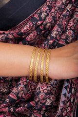 Heritage Glow Bangles-Zukiie Jewels