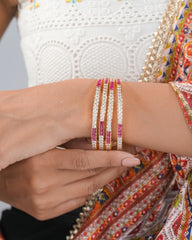 Nayra GemGlow Bangles