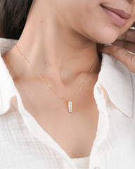 Gilded Beam Necklace