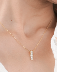 Gilded Beam Necklace