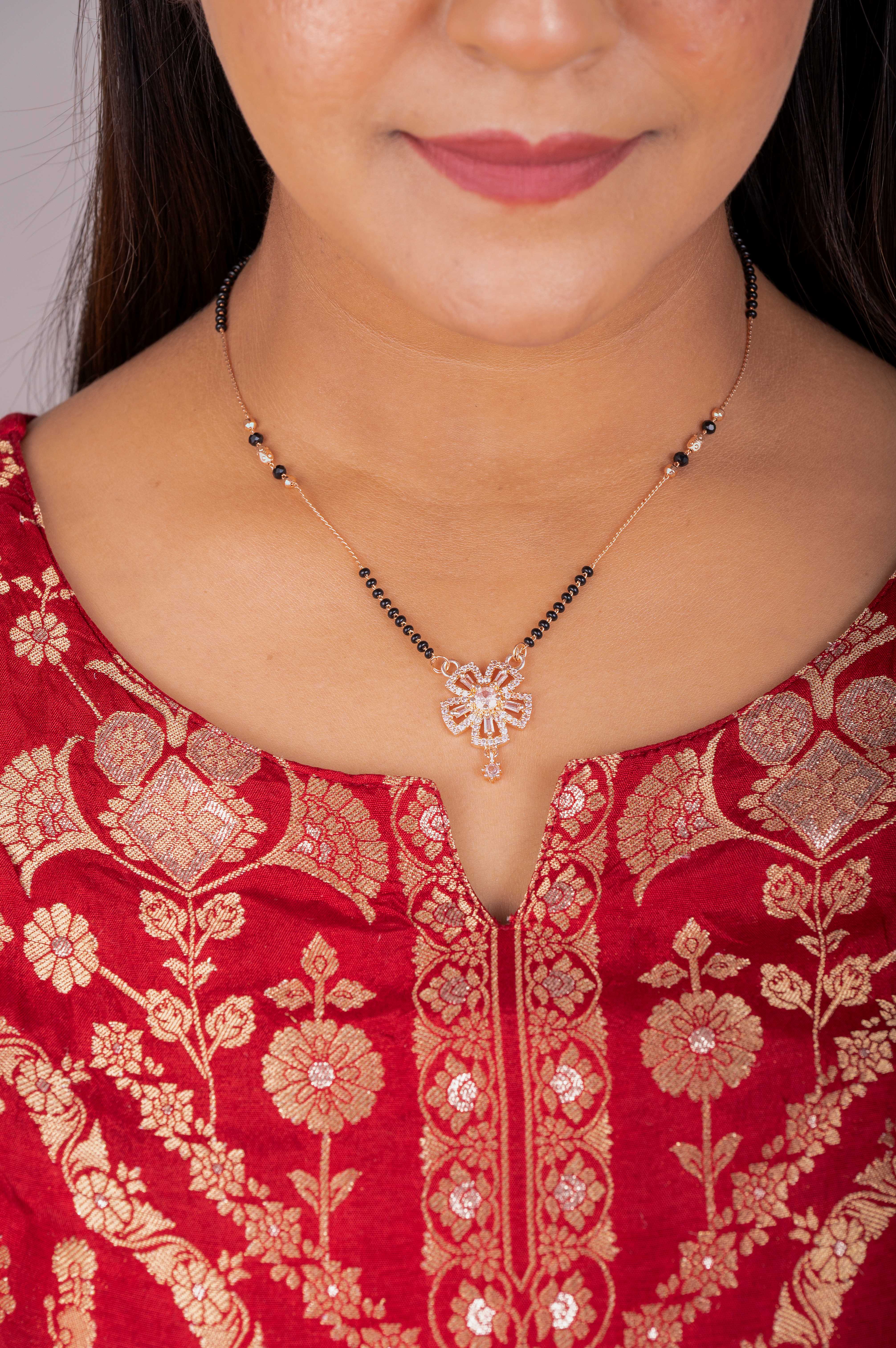 Panchhi Mangalsutra by Zukiie Jewels
