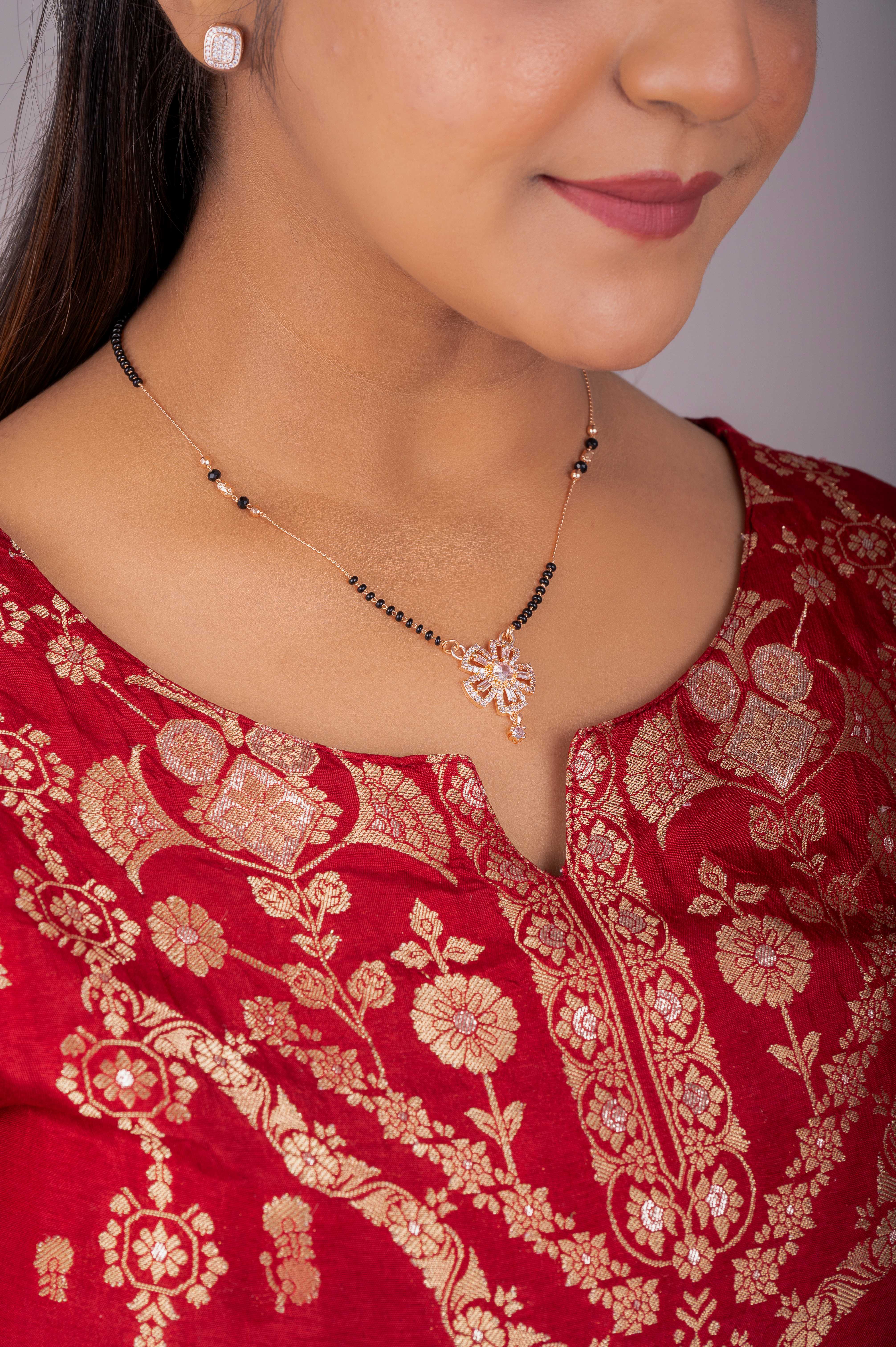 Panchhi Mangalsutra by Zukiie Jewels