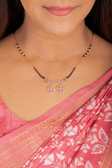 Rosy Mangalsutra by Zukiie Jewels