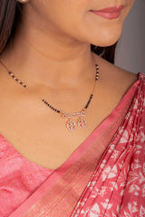 Rosy Mangalsutra by Zukiie Jewels