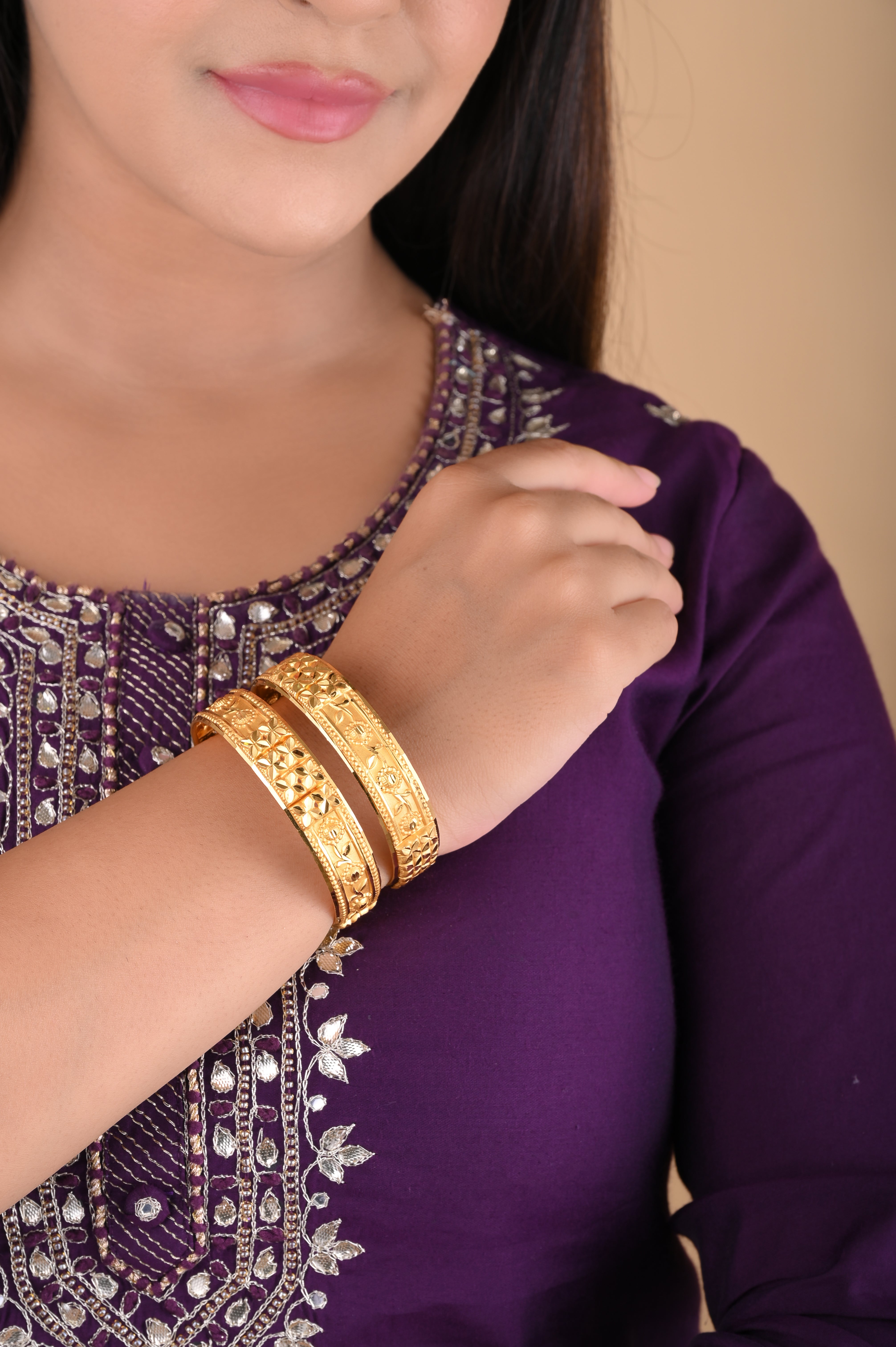 Shreya Bangles by Zukiie Jewels