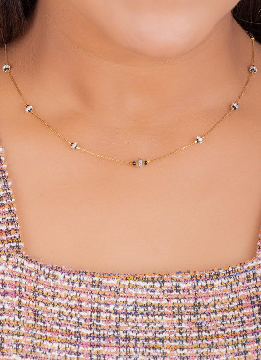 Shrusti Mangalsutra by Zukiie Jewels