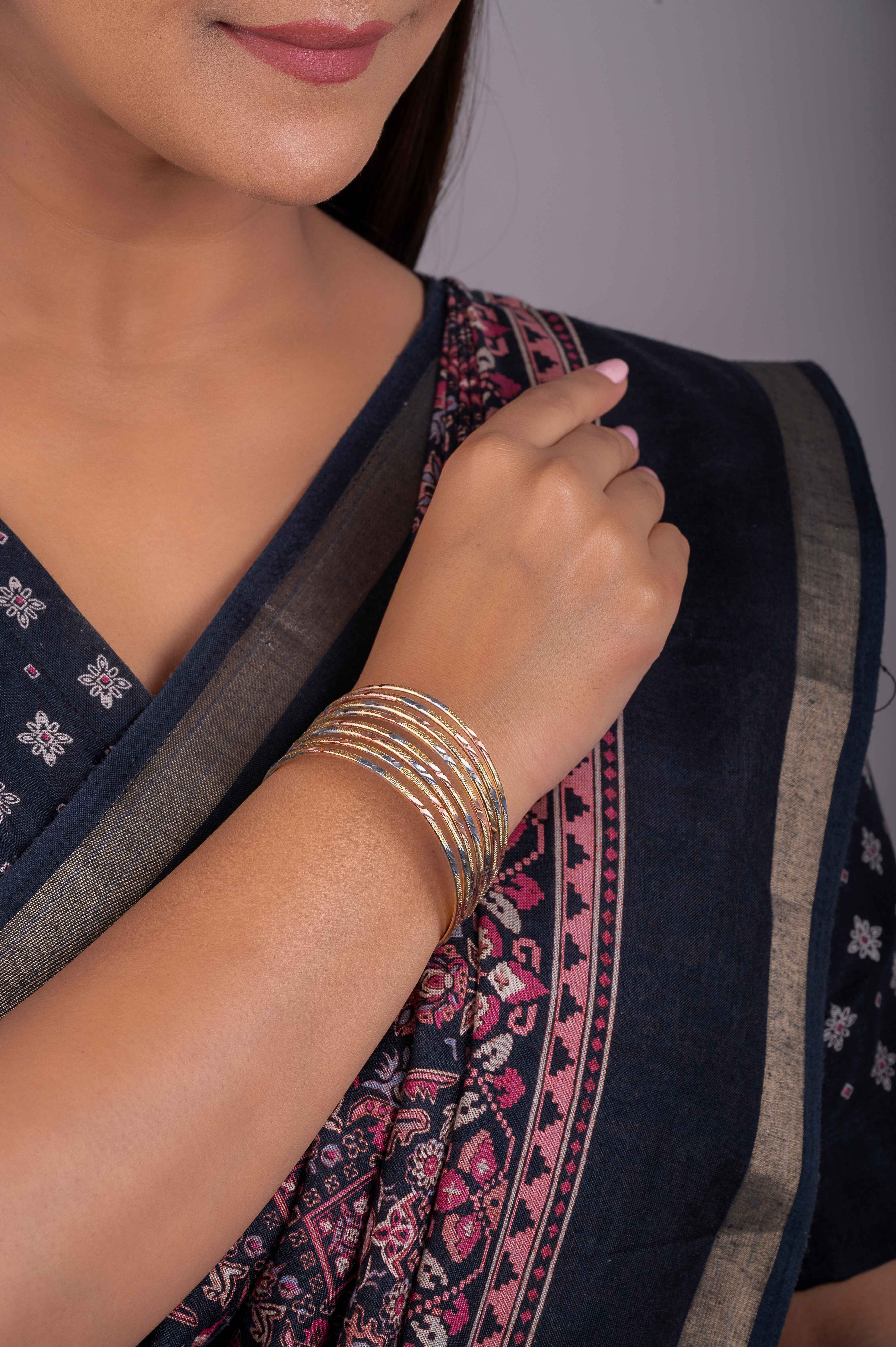 Trio Colour Bangles-Zukiie Jewels