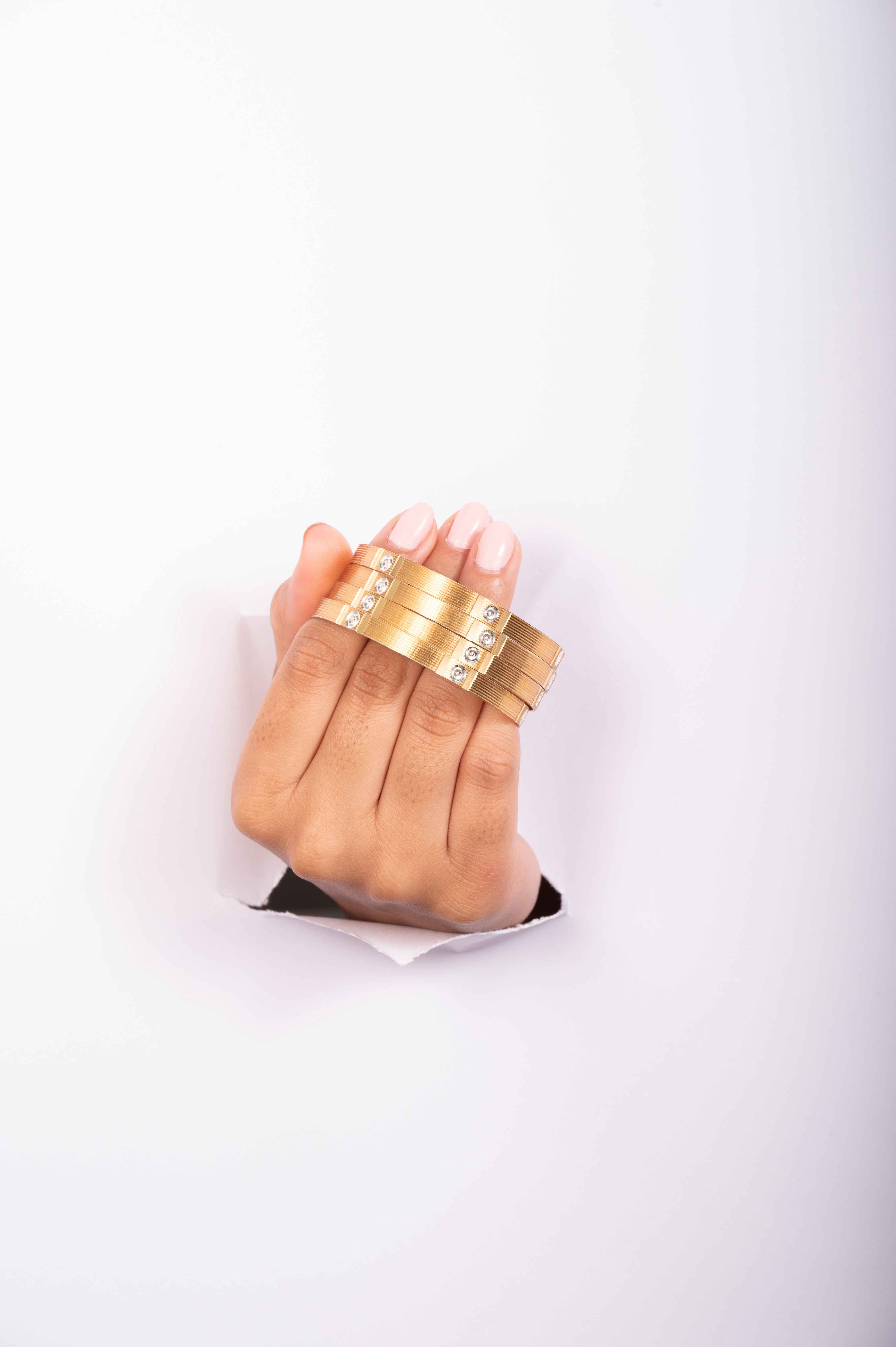 Zarha Bangles-Zukiie Jewels