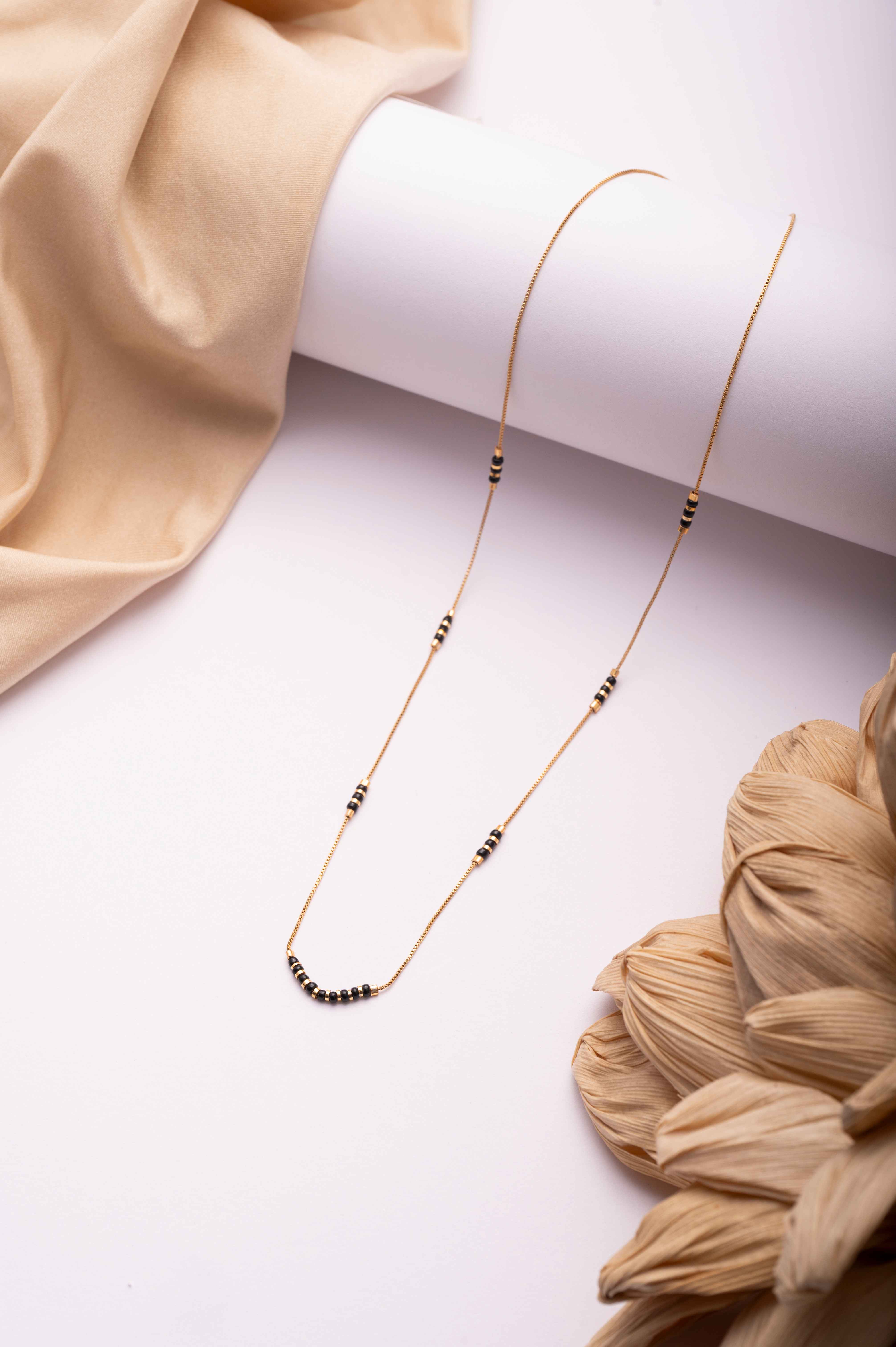 Dhyani Mangalsutra  by Zukiie Jewels 