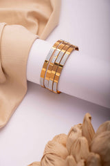 Majestkie shine Bangles-Zukiie Jewels 
