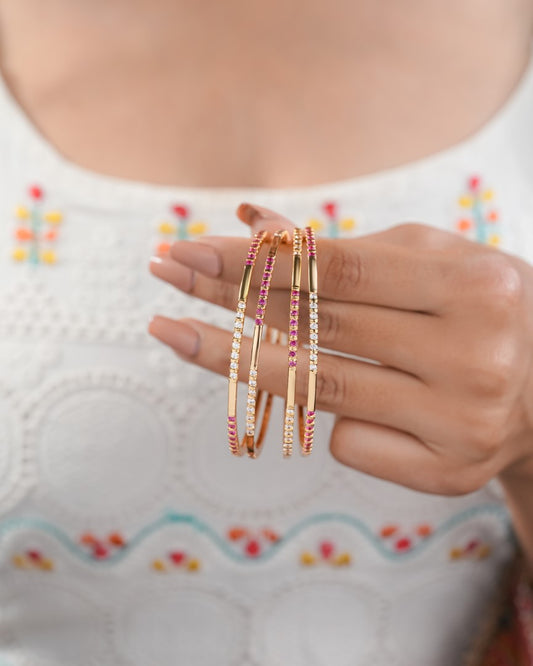 PeachAura Bangles