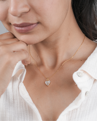 Celest Heart Necklace