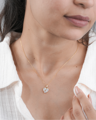 Celest Heart Necklace