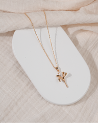★Hei★ lilies pendant necklace ★ネックレス★韓国人気★ lilies pendant Hei(ヘイ) ネックレス・ペンダント(レディース