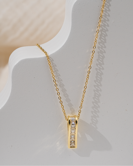 Gilded Beam Necklace