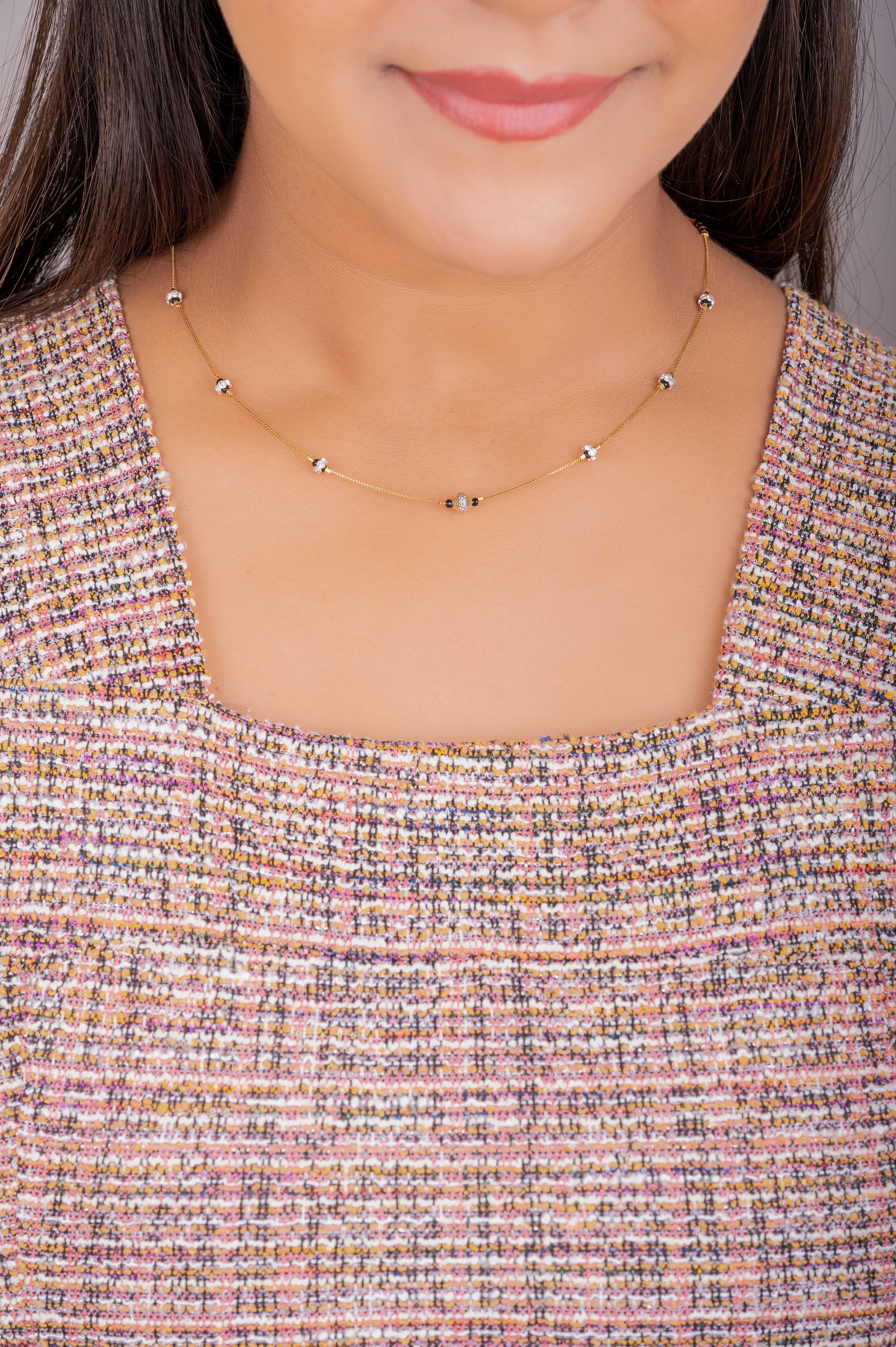 Shrusti Mangalsutra by Zukiie Jewels